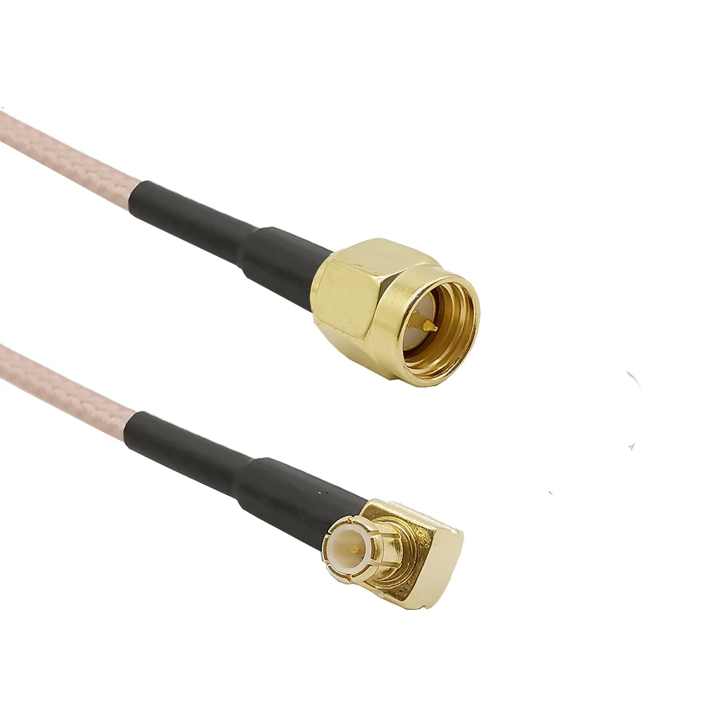 RF SMA Штекерный переключатель MCX прямоугольный RG316 ОТРЕЗОК кабеля штекер к штекеру