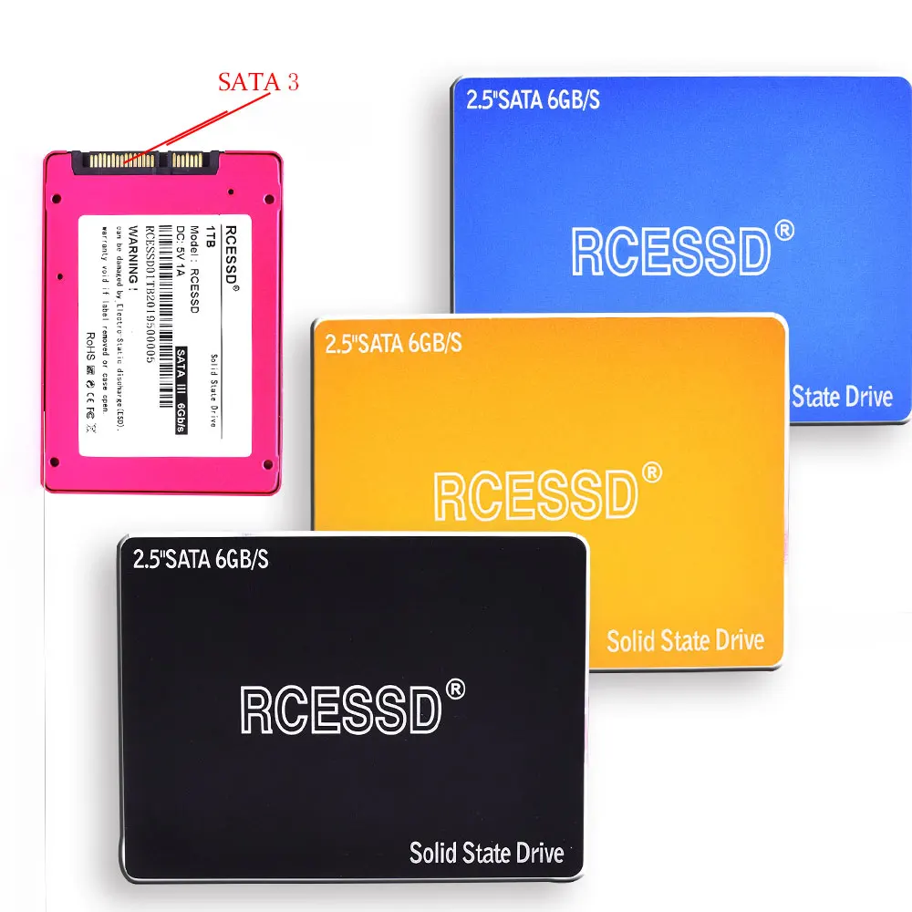 Твердотельный накопитель RCESSD SSD HDD 2 5 SATA3 120 ГБ SATA III 240 внутренний 480 960 7 мм для