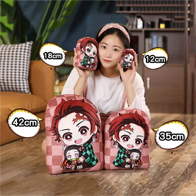 Плюшевая подушка с изображением дьявола из японского аниме манги клинок демона