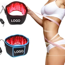 LED Belt Near-Infrared Red Light Therapy Device Home Use Wearable Deep Penetrating Light Therapy for Pain Relief, Muscle Therapy