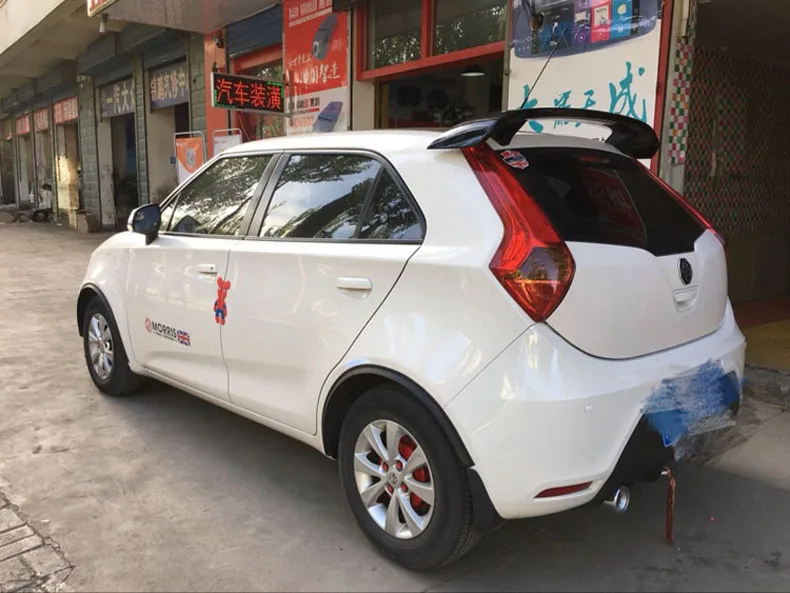 Спойлер для MG3 2010 2013 спойлер из АБС пластика заднего крыла автомобиля|Спойлеры и