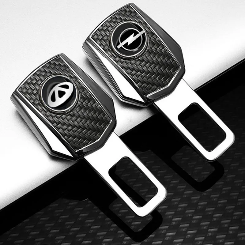 1pcs Black Car Logo Safety Belt Extender Seat Buckle Insert Plug Clip for Jaguar Type E Pace Xk Xkr Xfl Xjs 2021 Car Accessories