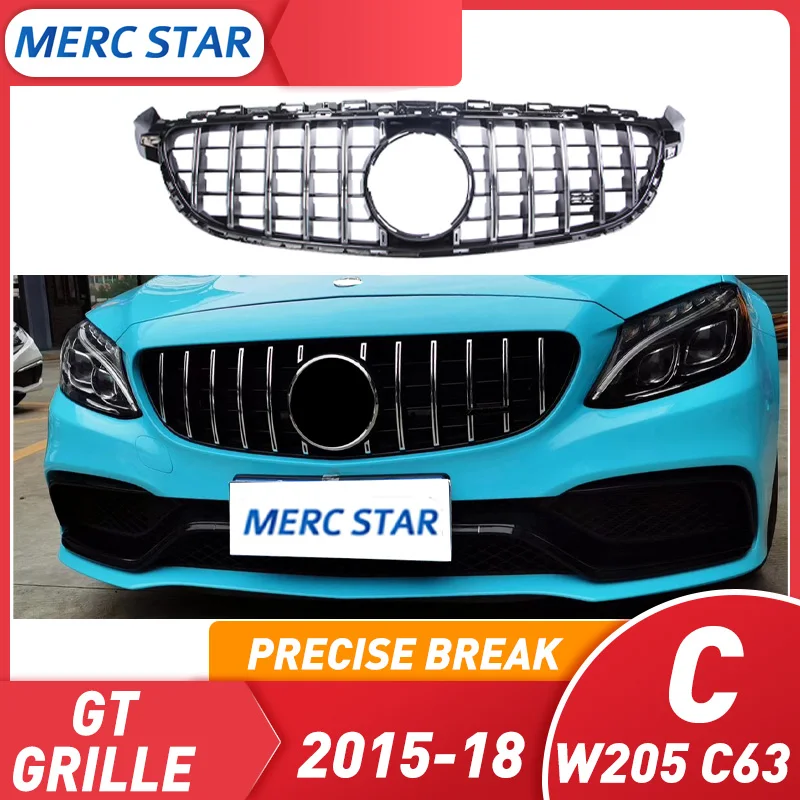 Automotive AMG GRILLE GRILL EMBLEM BADGE FOR MERCEDES BENZ W205 C63