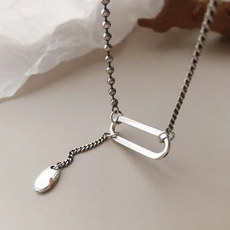 

Boho Simple Chain Pearl Heart Coin Pendant Bracelet for Women Fashion Silver Color Geometric Twist Knot Layer Jewelry Girls Gift