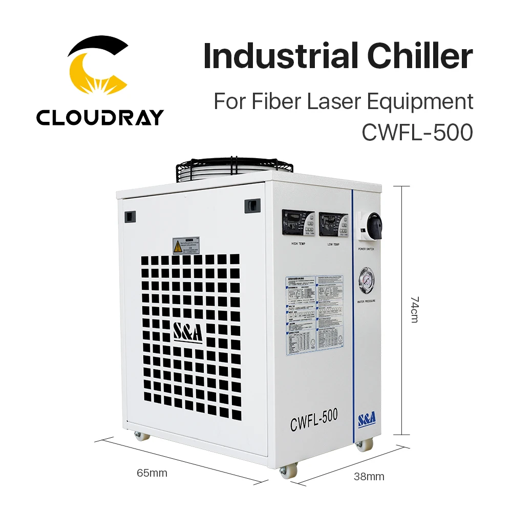 Cloudray S & A CWFL 500AN 500BN 500DN промышленный воздушный охладитель для волоконного
