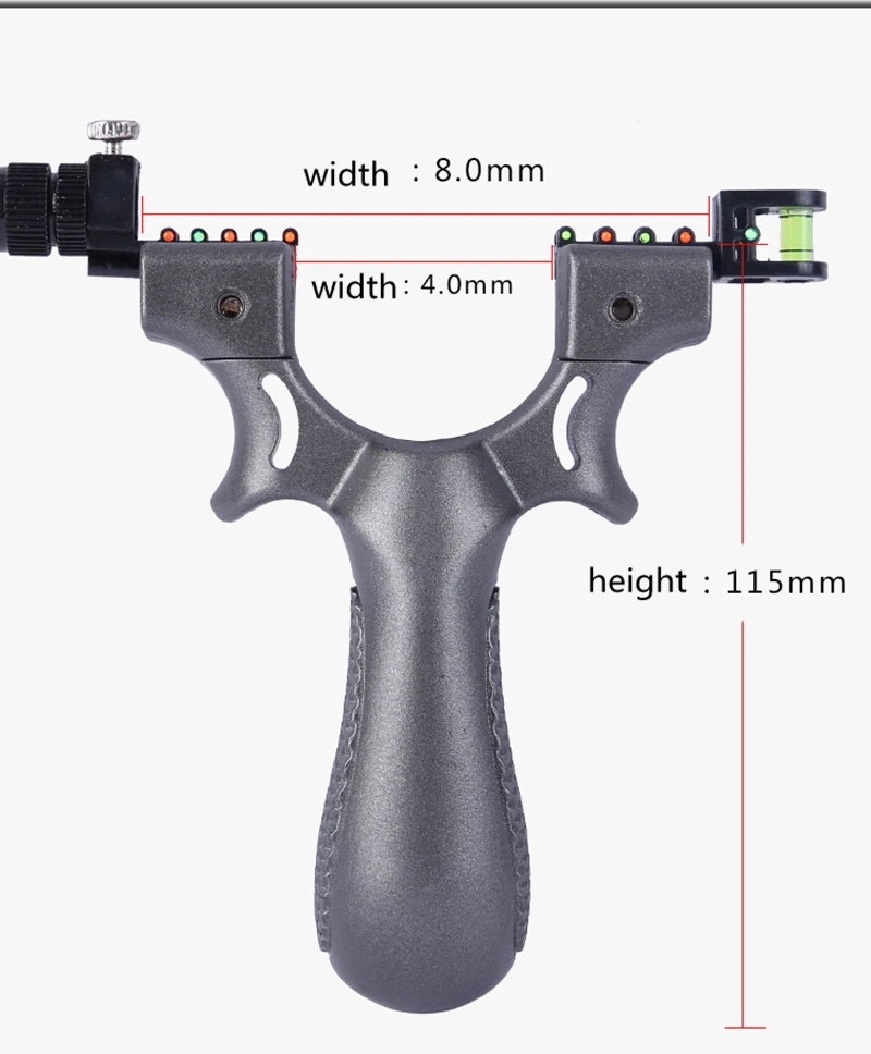 

Powerful Outerdoor Hunting Slingshot With Rubber Band Leather Catapult Professional Tactical Plastic Pocket Toys For Boys