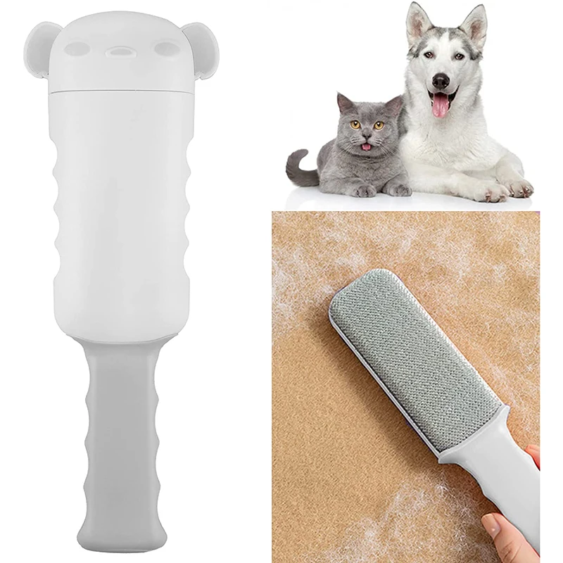 

Расческа для собак, многофункциональная щетка для удаления шерсти домашних животных, щетка для шерсти собак, кошек, двухсторонняя щетка для...