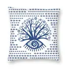 Чехлы для подушек с изображением греческого сглаза маты матаки матиазмы, дивана, искусственное дерево жизни, квадратный чехол для подушки 45x45