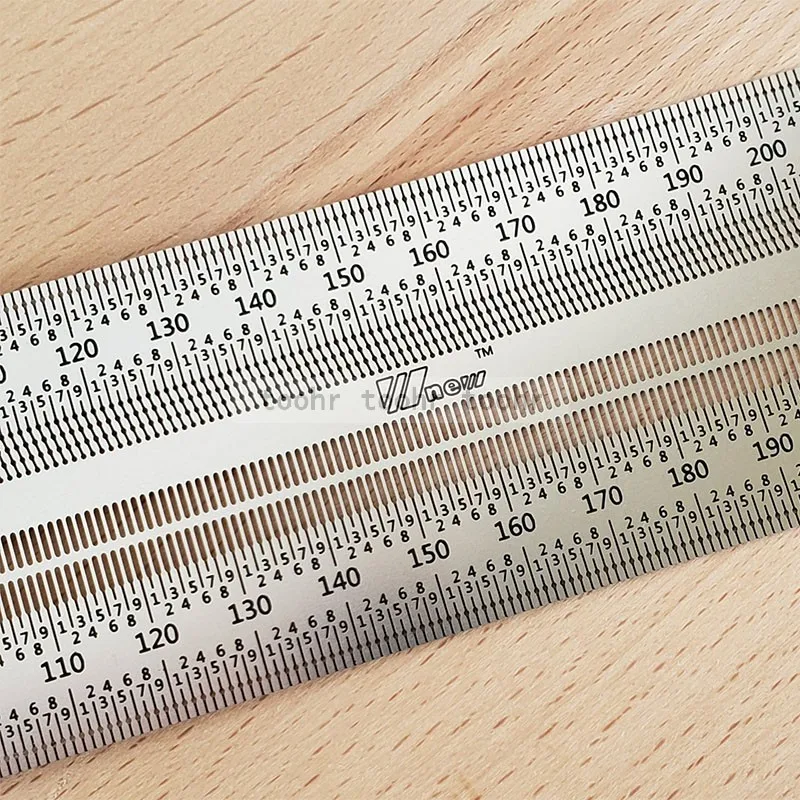 Линейка для деревообработки высокоточная линейка маркировки стальная отверстий