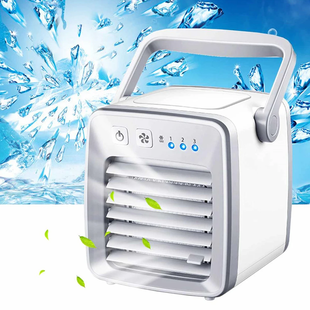 Portable Air Conditioner Summer Air Cooler Fan Quick Easy Coolling Air Conditioner Air Cooling Fan USB Air Conditioning for Home