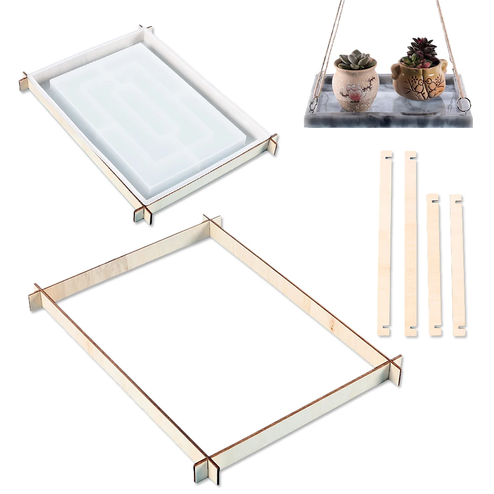 Поднос для демонстрации ювелирных изделий силиконовая форма из смолы подвесная