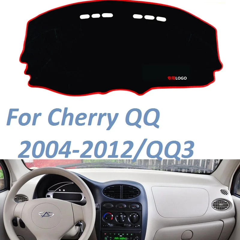 

For Cherry QQ 2004 2005 2006 2007 2008 20092010 2011 2012/QQ3 Non Slip Dashboard Cover Mat Instrument Carpet Car Accessories