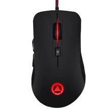 G402 Wired RGB LED Light Breath 4000DPI Adjust USB Ergonomic Optical Gaming Mouse Gamer Laptop Computer 7 Buttons