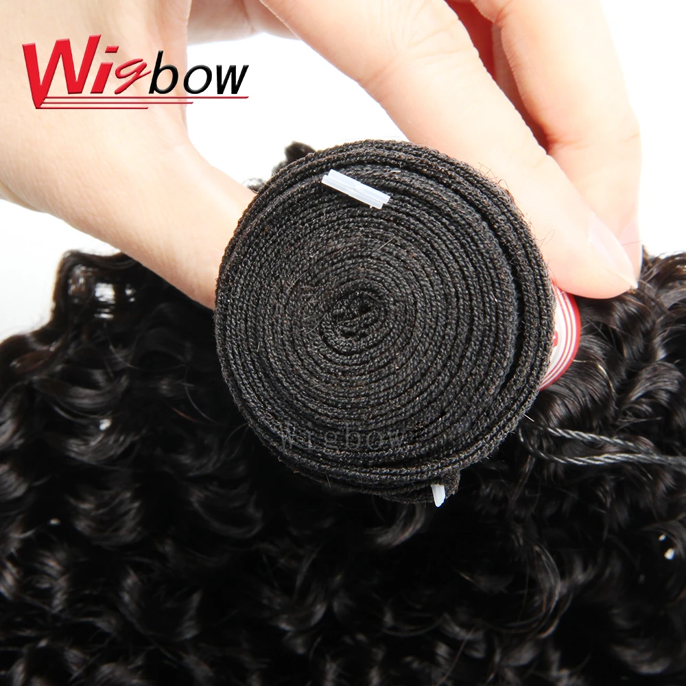 Wigbow OneCut волосы перуанские кудрявые пряди волос Pro. Соотношение Remy человеческие