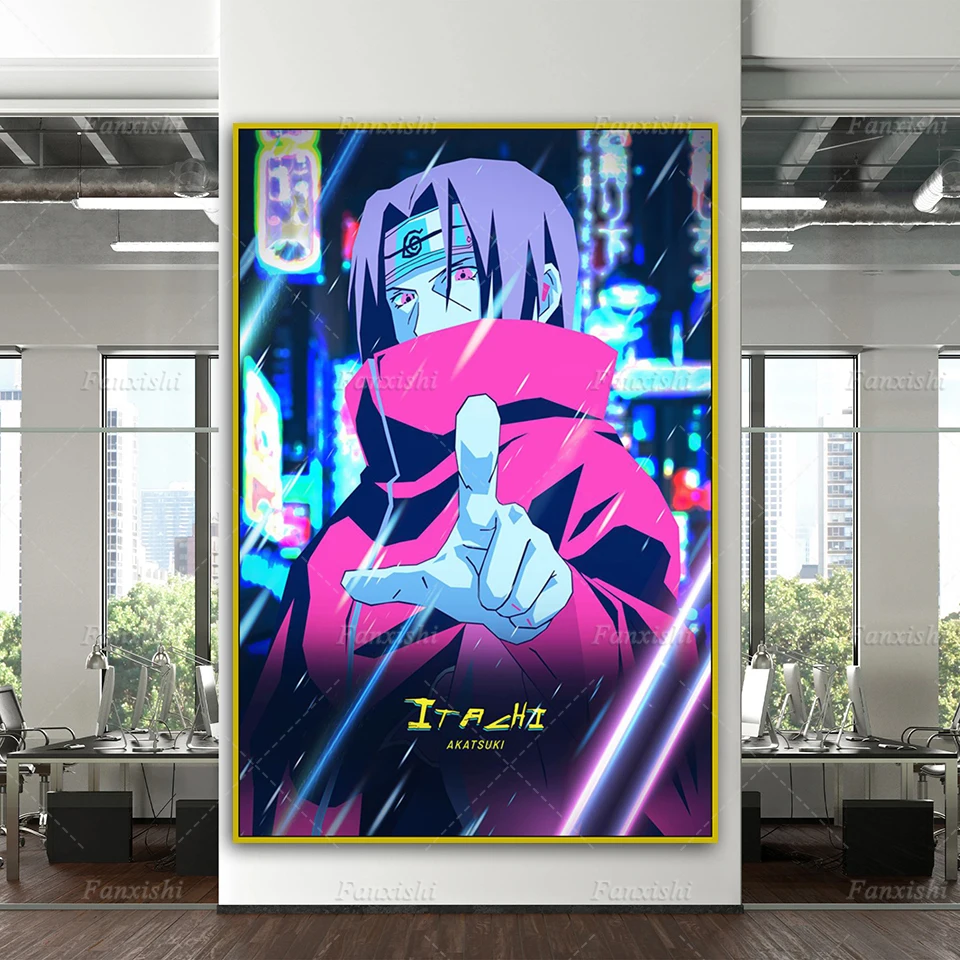 

Japanese Anime Naruto Itachi Uchiha Canvas Poster And Prints Modern Living Room Cuadros Home Decor Painting Wall Art Pictures