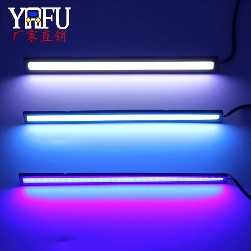 

Car Cob Daytime Running Light DRL Daytime Running Light 17cm Cob 28 Lamp White Blue Ice Blue 12V Car Lights Clearance Sale Items