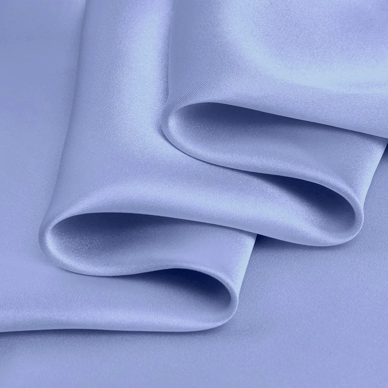 

19Momme Stretch Double Joe Silk Fabric 140cm Width Plain Dyed Pure Silk Fabric For Wedding DIY Dress Clothing Bedding