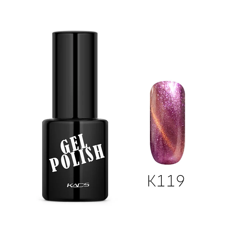 Kads Новинка 3D Хамелеон магнитный Гели для ногтей лак Cat Eye Gel польский Гели для ногтей лак для Дизайн ногтей Дизайн стереоскопического гель - Цвет: K119
