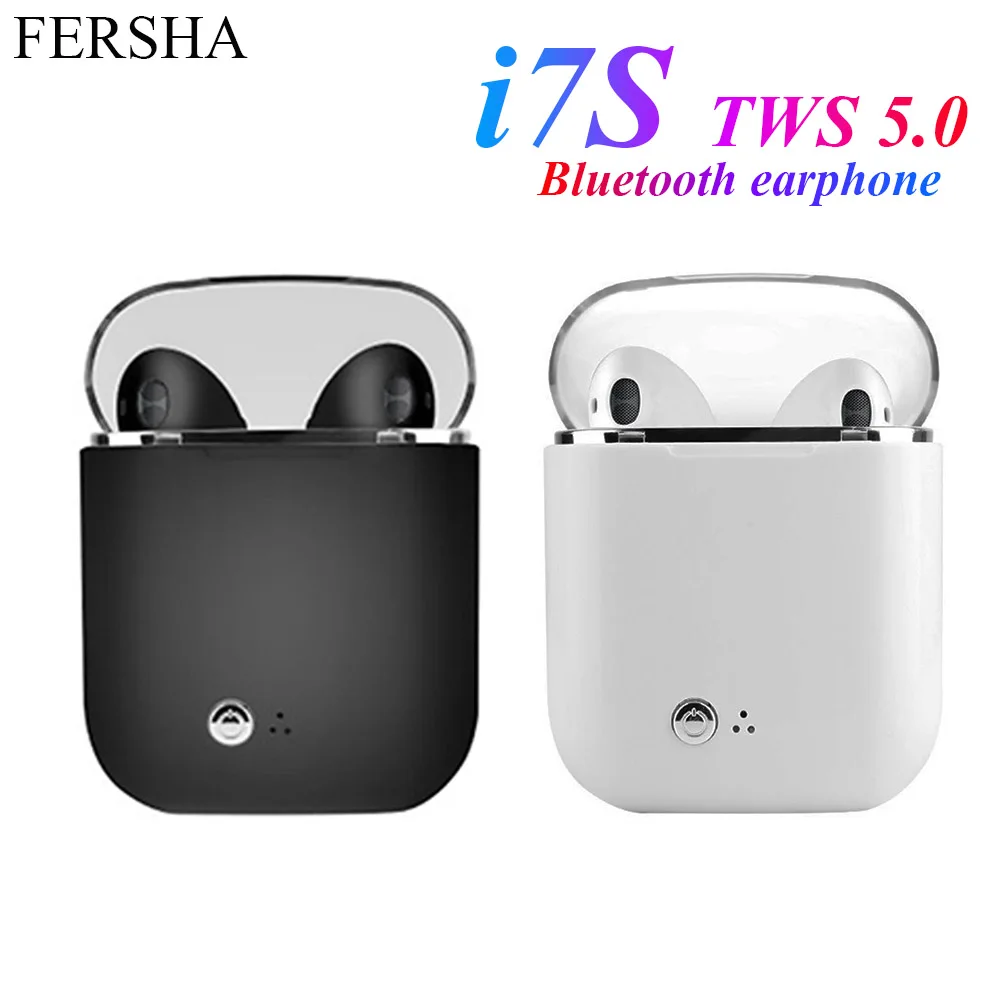 I7s TWS 5 0 Bluetooth наушники HIFI Звук беспроводные стерео спортивные Handfree игровая