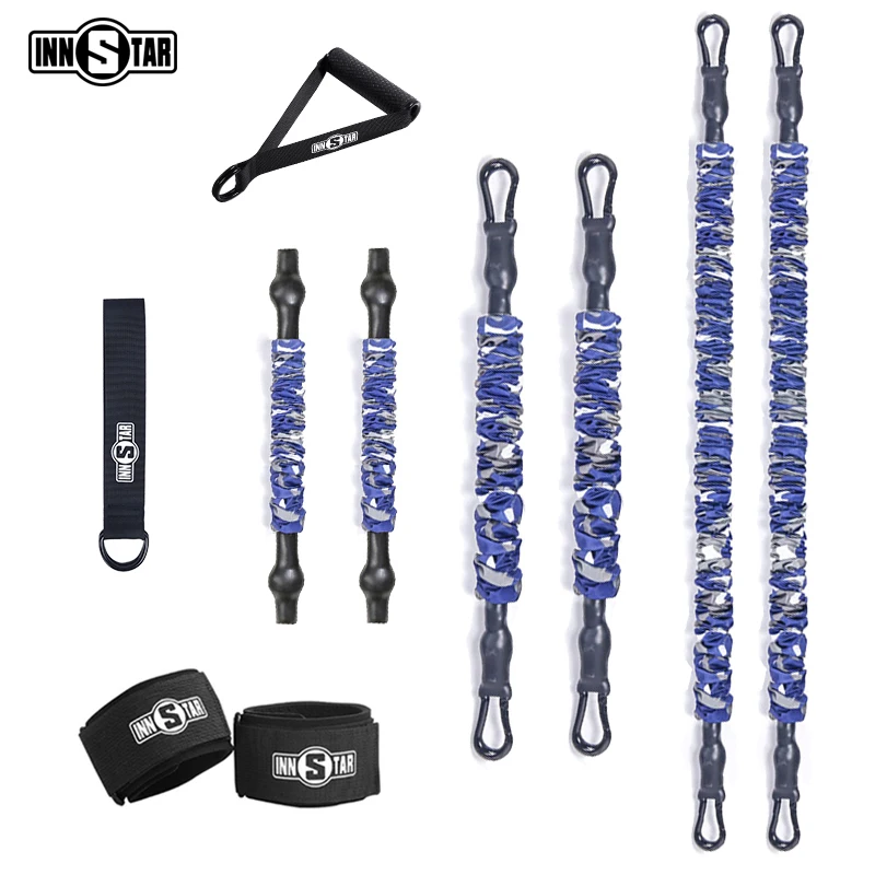 INNSTAR Deadlift Bench Press Squat Resistance Bands Accessories Rubber Elastic Band Home Gym Crossfit Workout Fitness Equipment