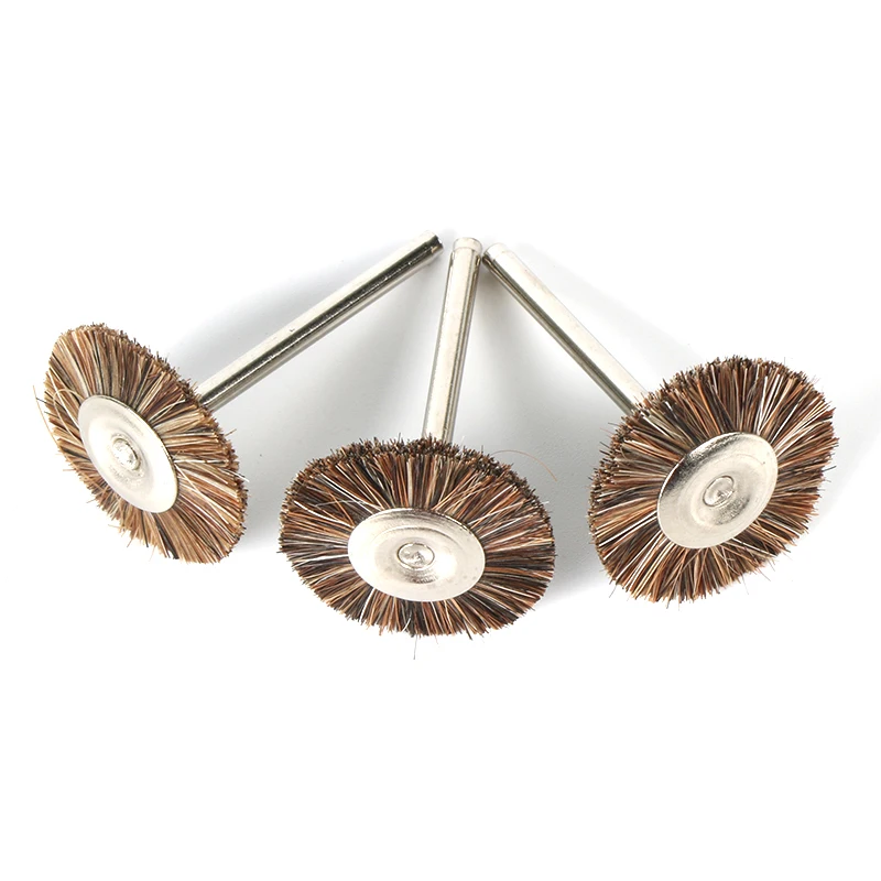 Высокое качество в наличии кисть из конского волоса полировочное колесо для Dremel