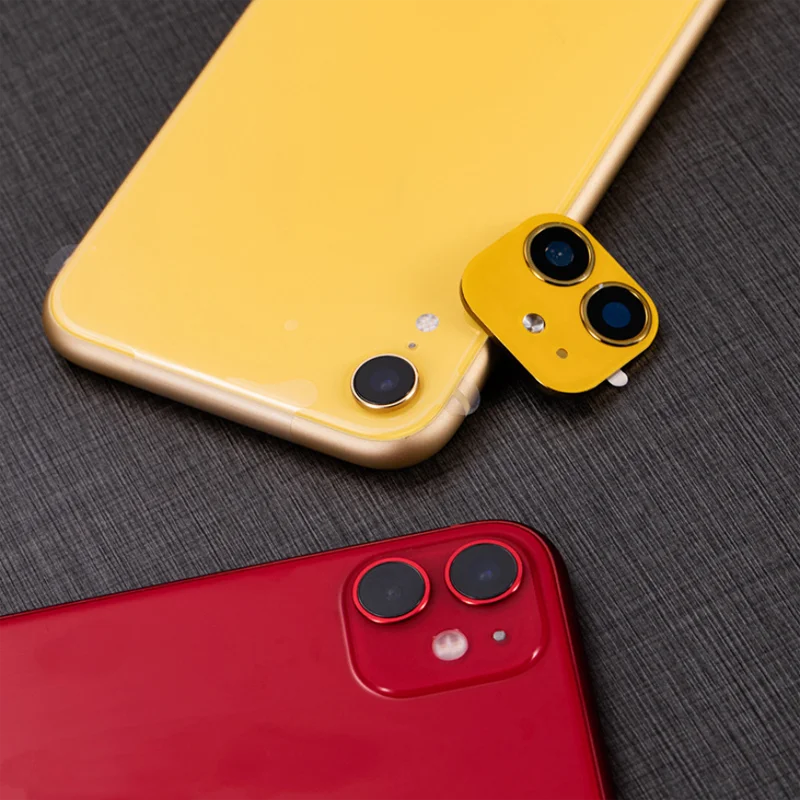 For iPhone XR Seconds Change to 11 for Apple Lens Sticker Modified Camera Cover Titanium Alloy | Мобильные телефоны и