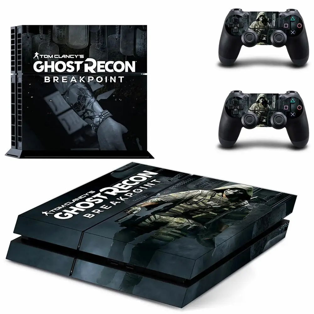 Тома Клэнси Ghost Recon: останова PS4 Стикеры s Play station 4 кожи для Игровые приставки