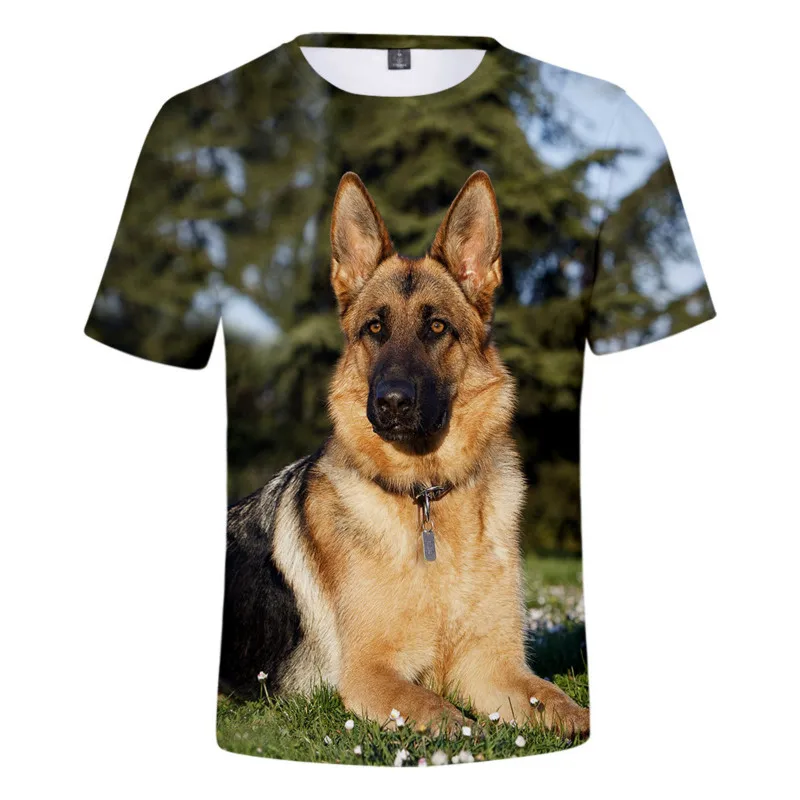Футболка с принтом Rottweiler Мужская модная спортивная одежда забавными животными