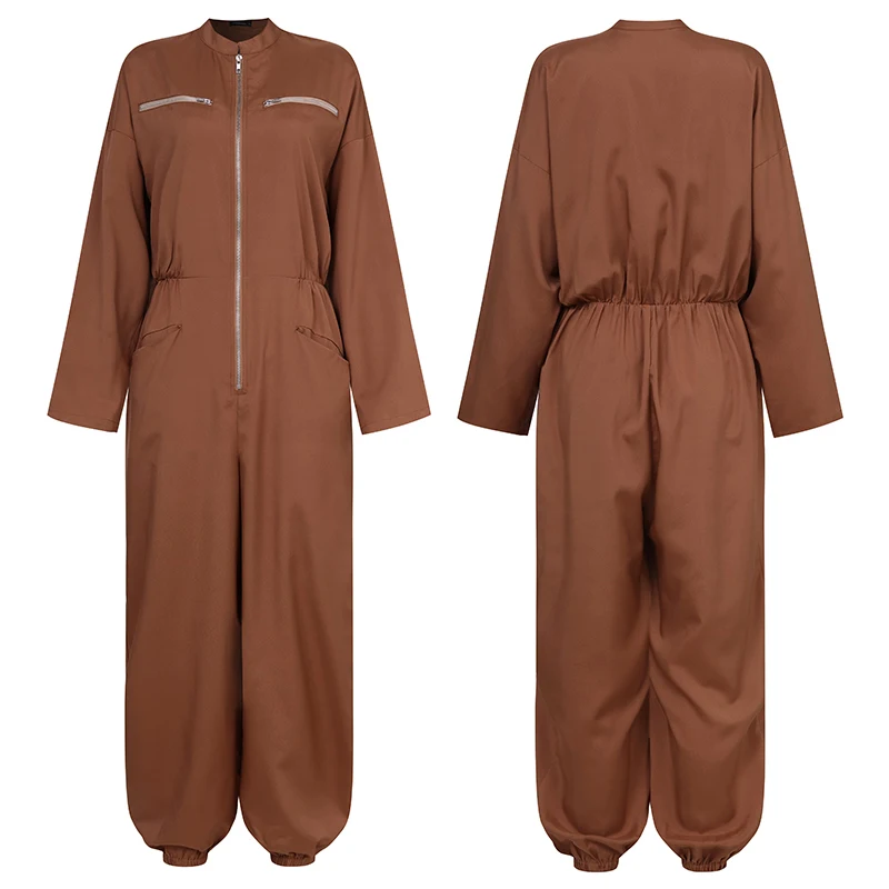 Элегантные Комбинезоны для женщин v-образным вырезом и завышенной талии 2021 Celmia