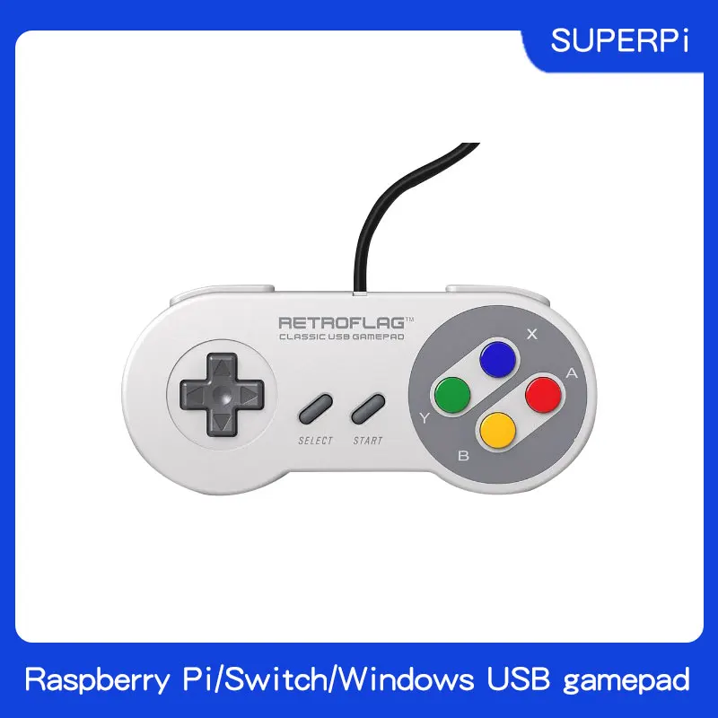 Оригинальный USB геймпад SUPERPi игровой контроллер для Чехол-U/Чехол-J/NESPi чехол/Raspberry