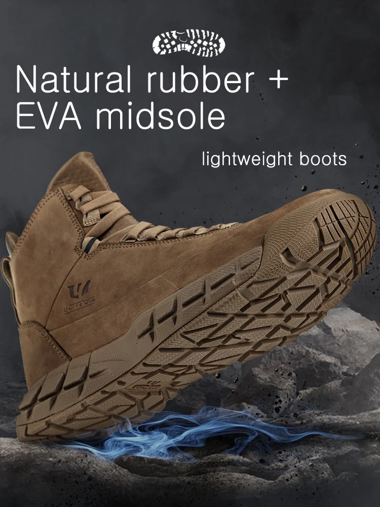 Водонепроницаемая обувь для альпинизма на молнии военные тактические мужские