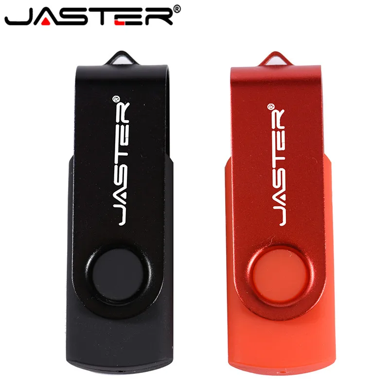 Новый поворотный USB-накопитель JASTER высокое качество красочный флеш-накопитель 128