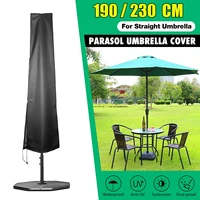 outdoor garden parasol umbrella cover beach umbrella cover waterproof dust proof cover anti uv oxford cloth with drawstring