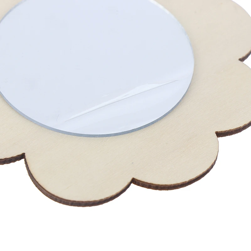 Зеркальная картина из белого дерева ручной работы|Юный художник| |