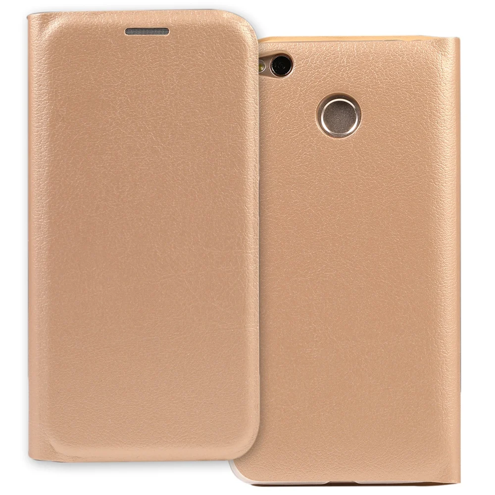 Кожаный чехол-бумажник с откидной крышкой для телефона Xiaomi Redmi 4X чехол Xiomi redmi4x 4 X