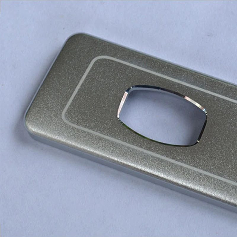 

2pcs Auto Co-pilot Water Cup Holder Frame Trim Cover Sticker Interior Decoration For BMW E60 5 Series 2003-10 Car Accessories