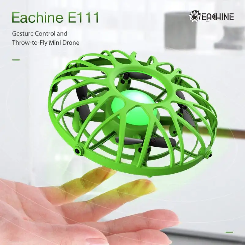 Eachine E111 мини Дрон ручной Летающий летательный аппарат Квадрокоптер электронная