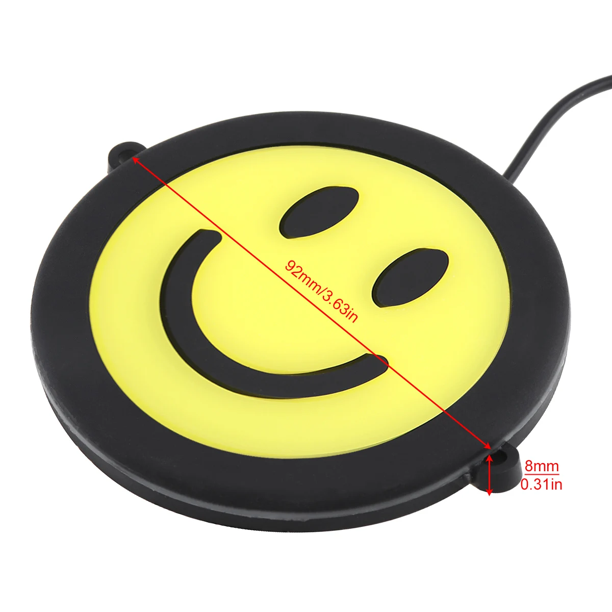 2 шт./лот светодиодные дневные ходовые огни лампа для эмоций улыбка