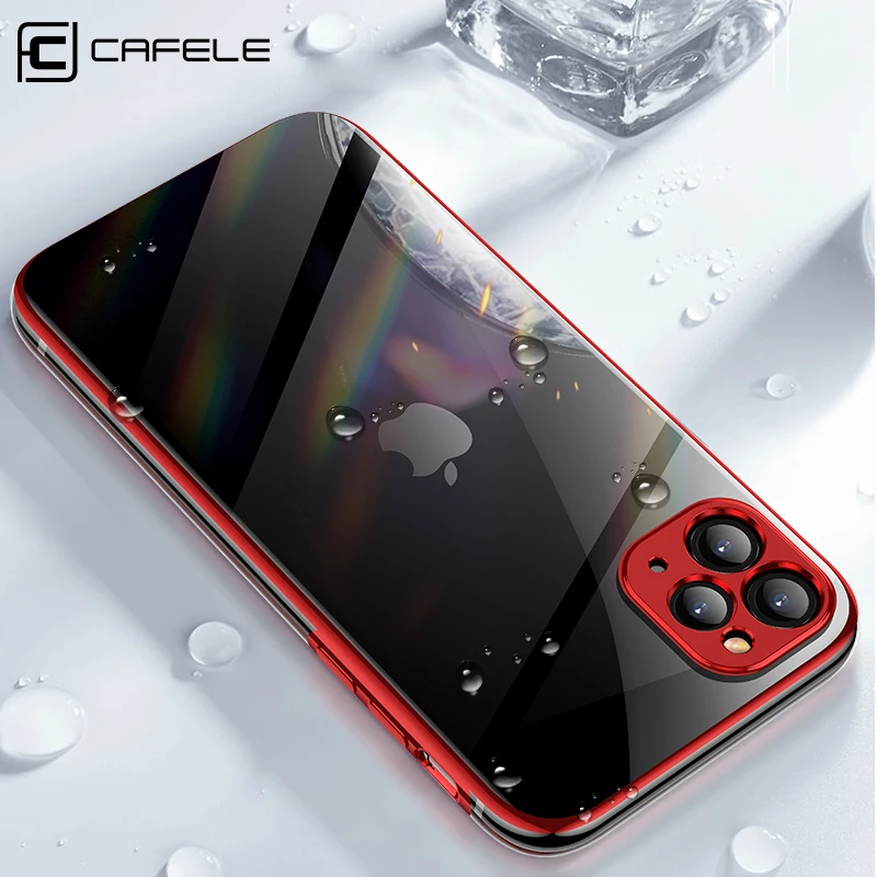 Оригинальный чехол Cafele для телефона iPhone 11 pro max Ультратонкий с точным отверстием
