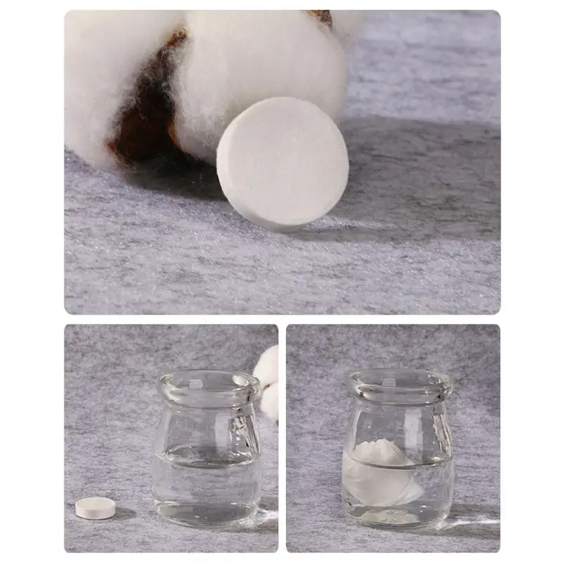 30/50/100 шт сжатый уход за кожей лица Бумага маска одноразовая для натуральный DIY Для