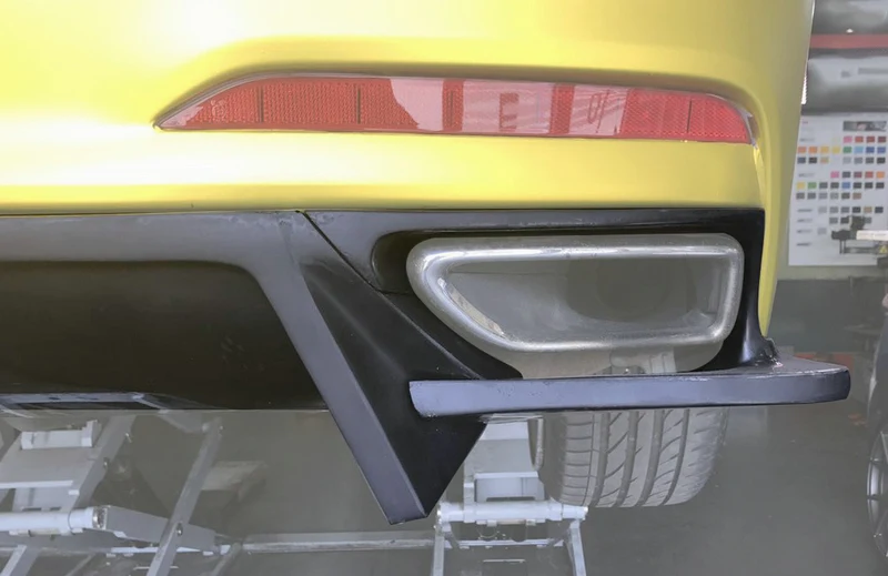 Автомобильные аксессуары для Hyundai 15 Genesis Sedan DH G80 K Style задний диффузор из