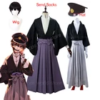 Костюм Ханако Кун юги Цукаса для косплея унитаза, кимоно, Униформа, парик Jibaku Shounen, головной убор для женщин и мужчин, косплей для вечевечерние