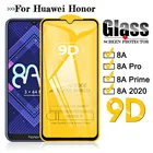 Защитное стекло 9D для Honor 8a pro prime 2020, Honor 8a, 8 A, A8, 8apro