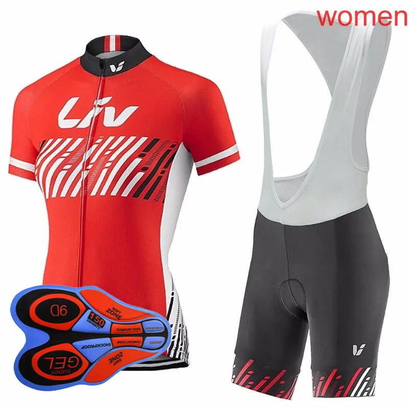 Летний велотренажер с коротким рукавом Джерси шорты набор для женщин