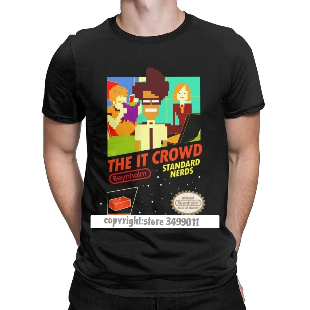 Мужская Винтажная Футболка с принтом &quotThe It толпа Nes 8 Bit Game&quot | одежда