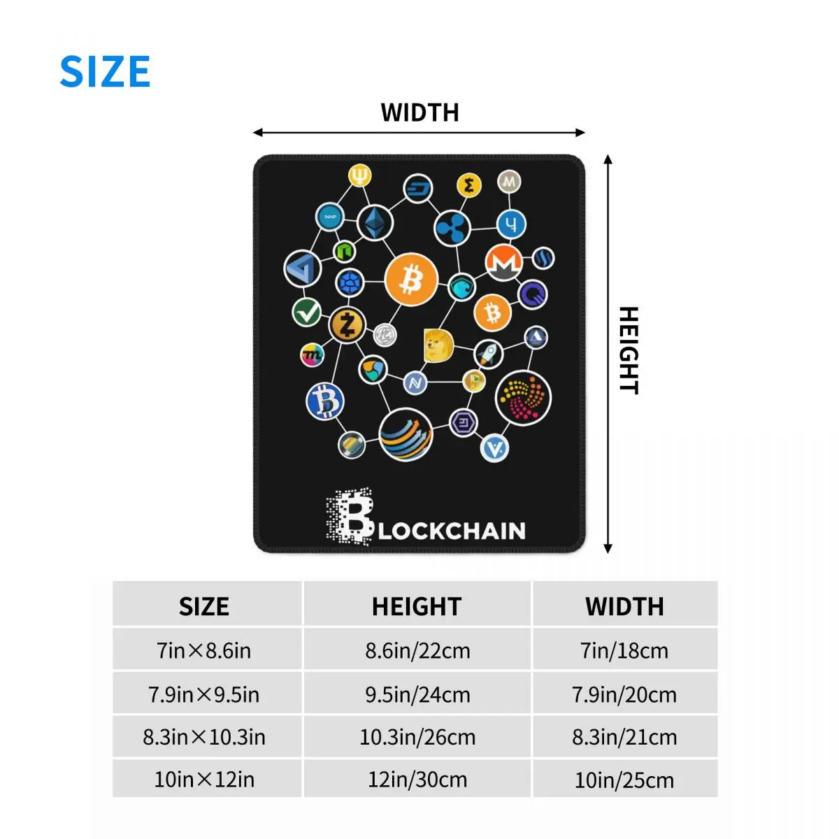 Блокировочный криптовалютный логотип Биткоин эфириум криптовалюта Новинка
