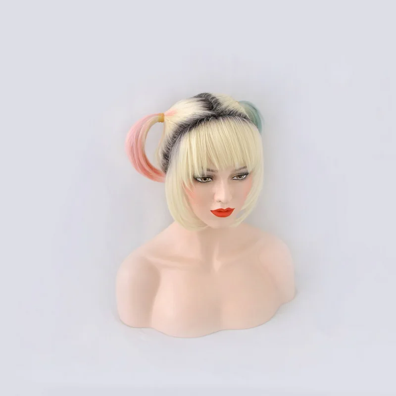 Парик для косплея женщин из аниме хищные птицы волосы с эффектом омбре хвостик