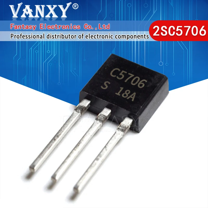 10 шт. транзистор 2SC5706 TO-251 C5706 TO251 | Электронные компоненты и принадлежности