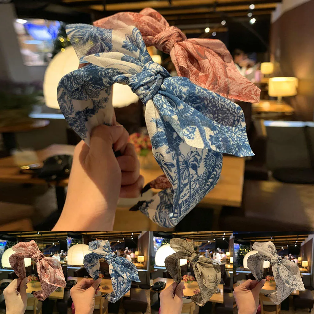 Женская тканевая повязка на голову аксессуар для волос | Аксессуары одежды