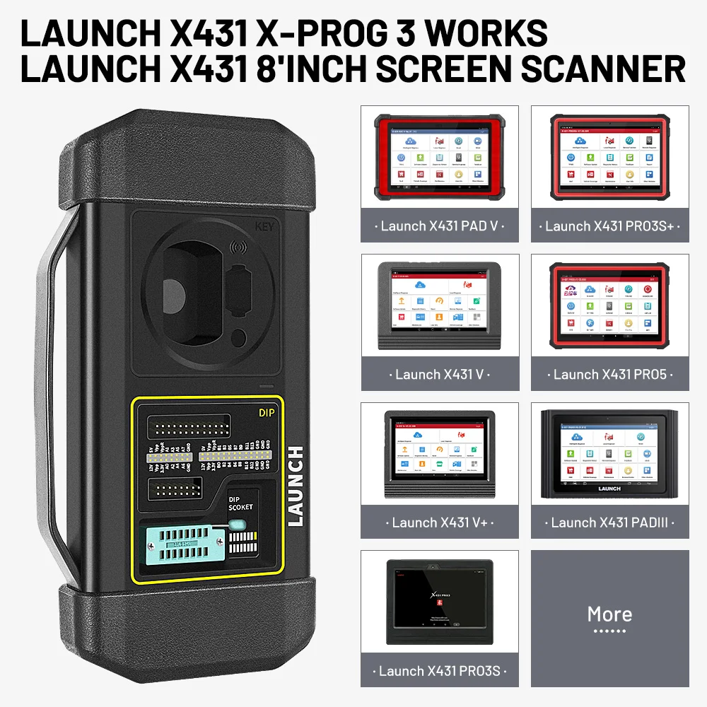 LAUNCH X431 X-PROG 3 Φ программатор инструмент для программирования ключей XPROG V pro3s + PAD VII